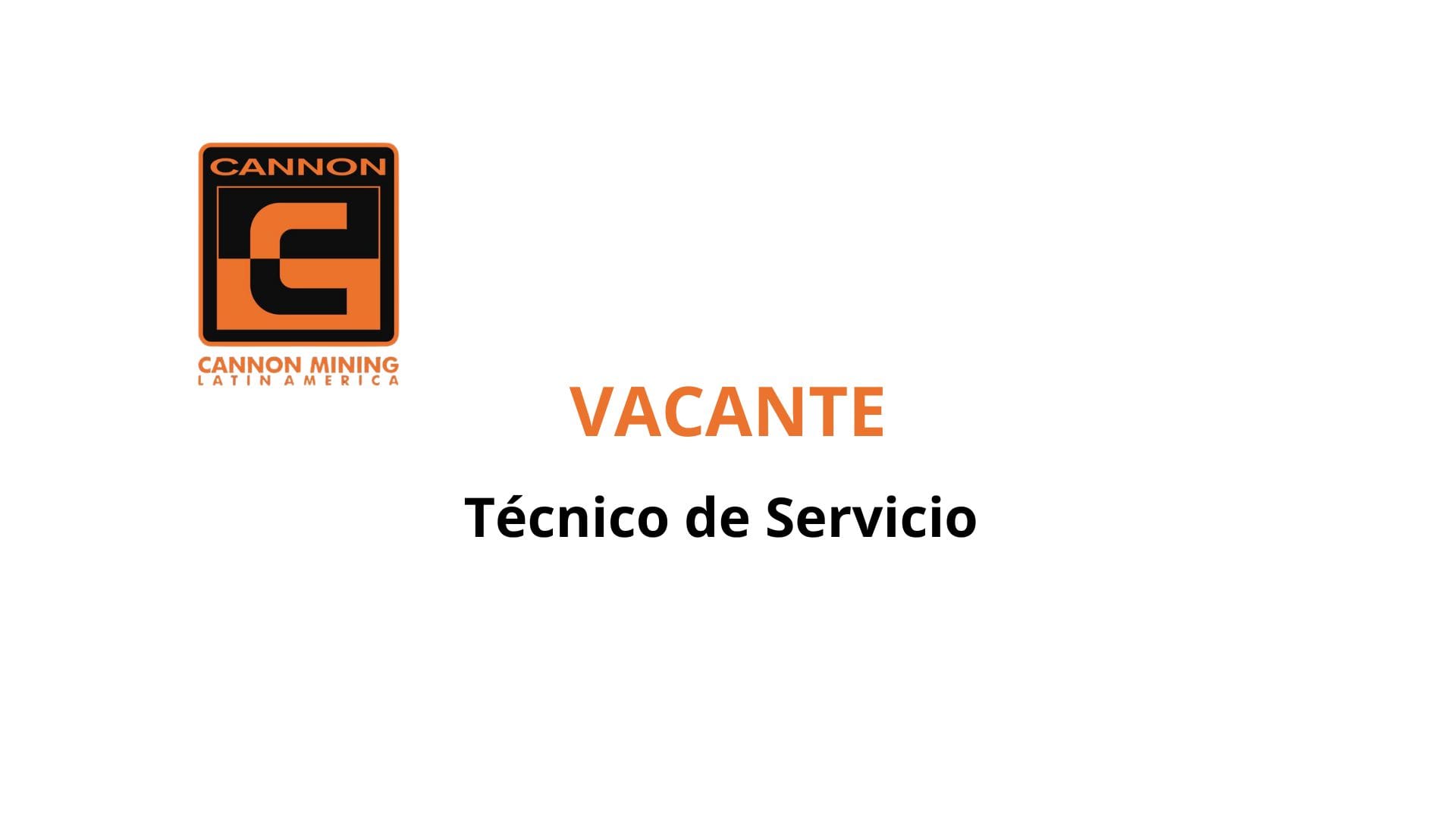 Oportunidad Laboral en Cannon Mining Latin America