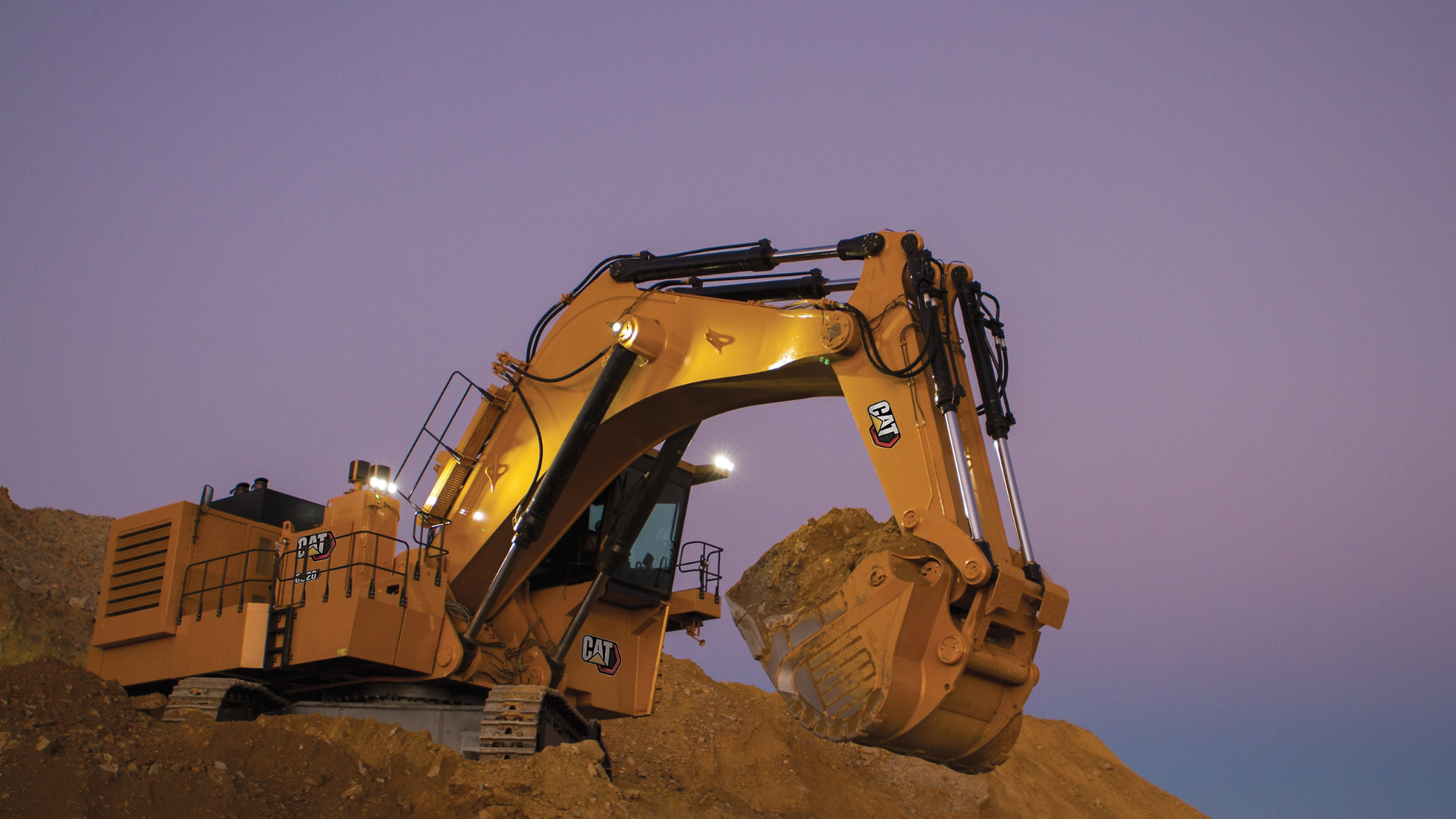 A new engine, for the CAT® 6020 hydraulic mining shovel