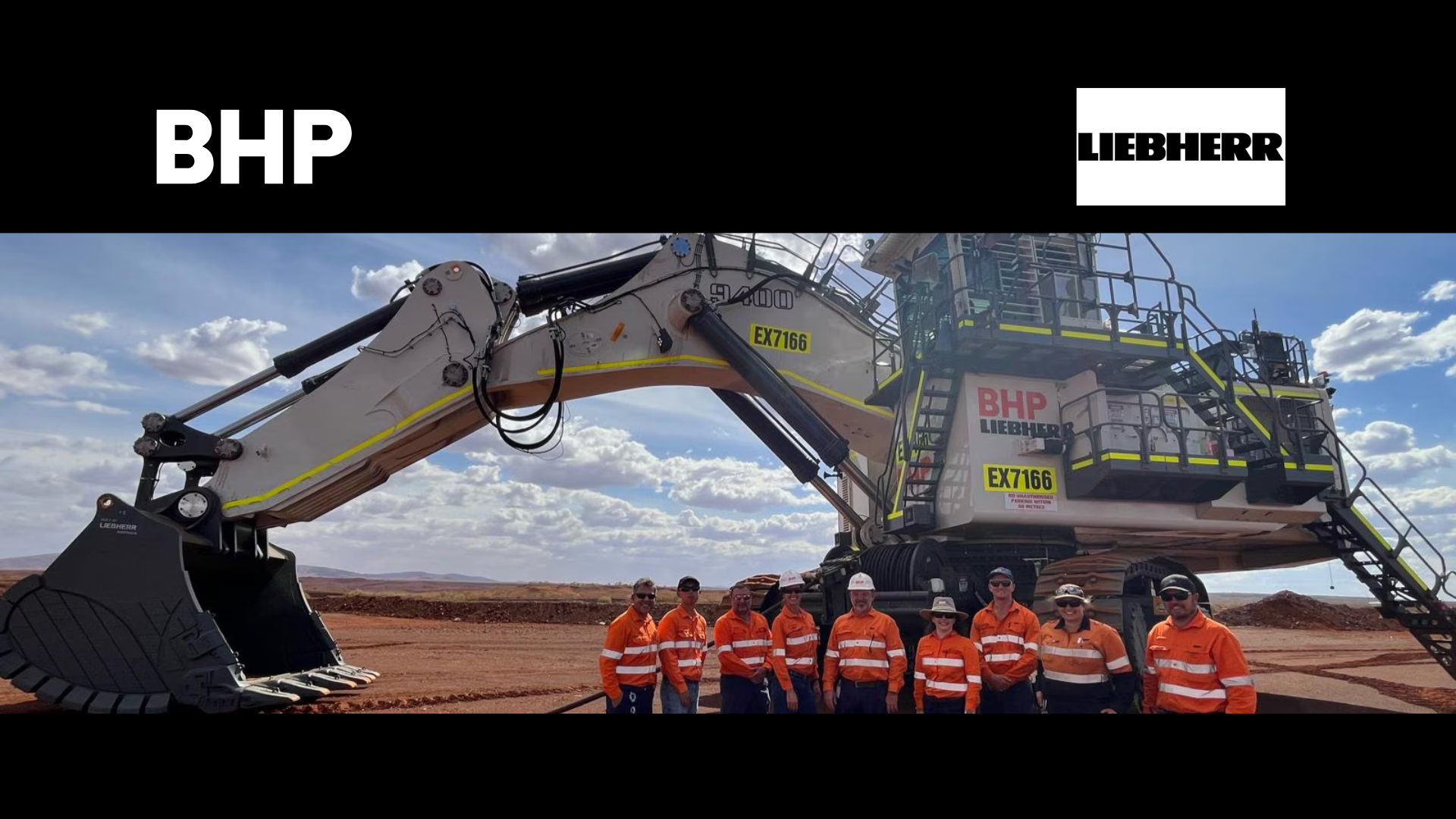 Liebherr entrega la primera excavadora eléctrica de BHP