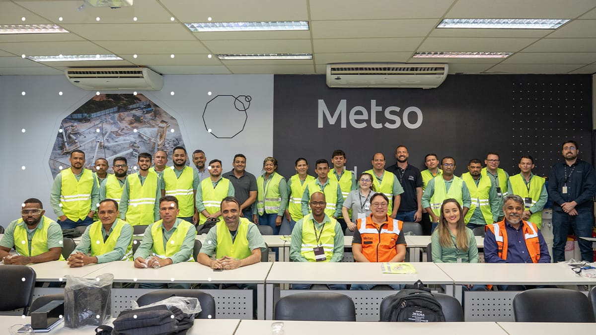 La fundición y fábrica de caucho de Metso recibió la certificación de neutralidad de carbono.