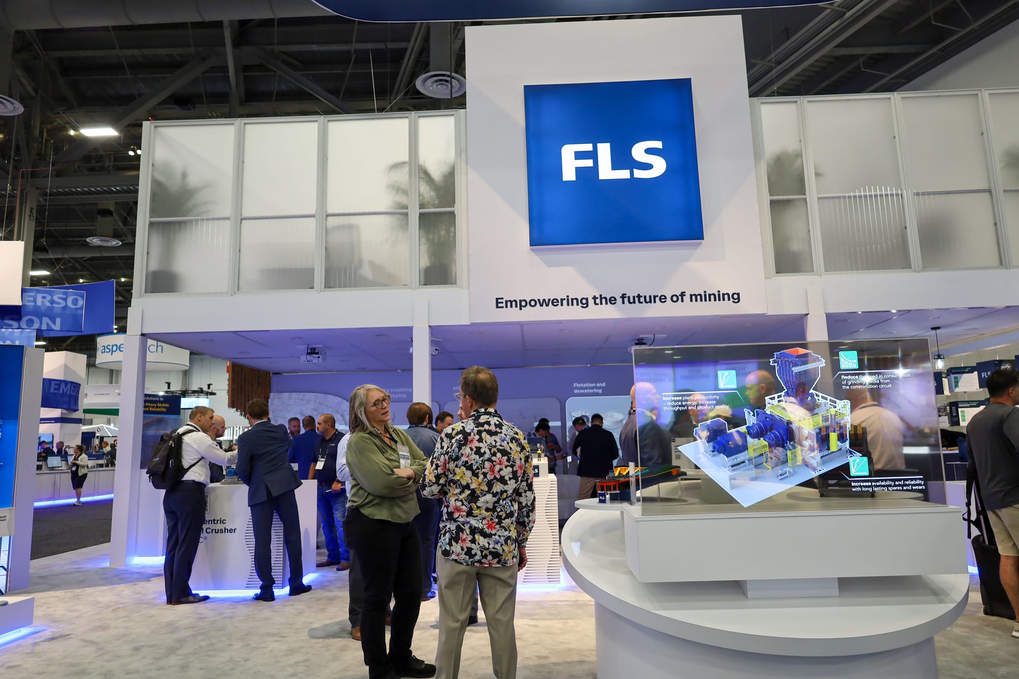 FLS presenta soluciones amigables con el ambiente en MINE Expo de Las Vegas