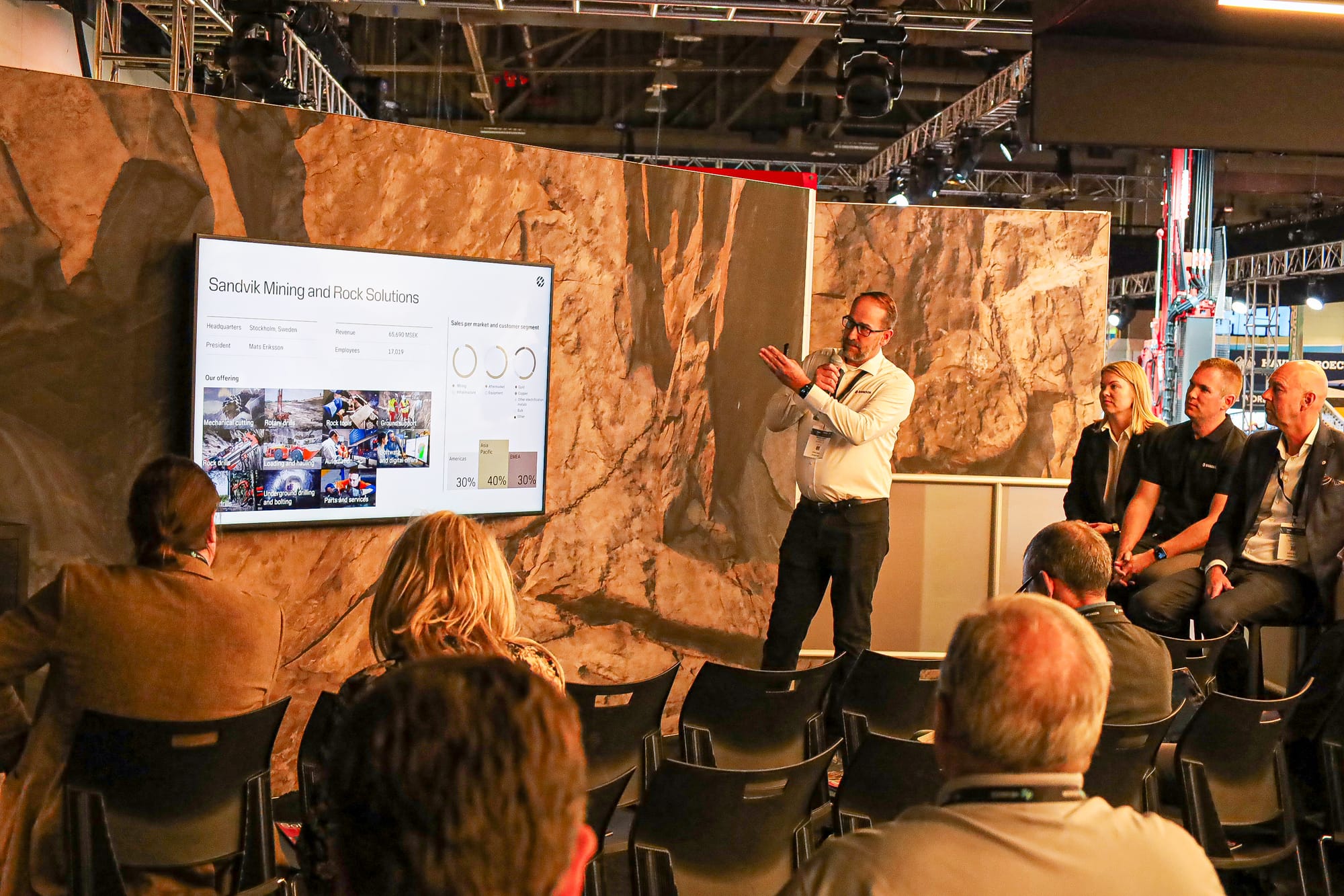 Expone Sandvik el Futuro de la Minería en MINE Expo Las Vegas