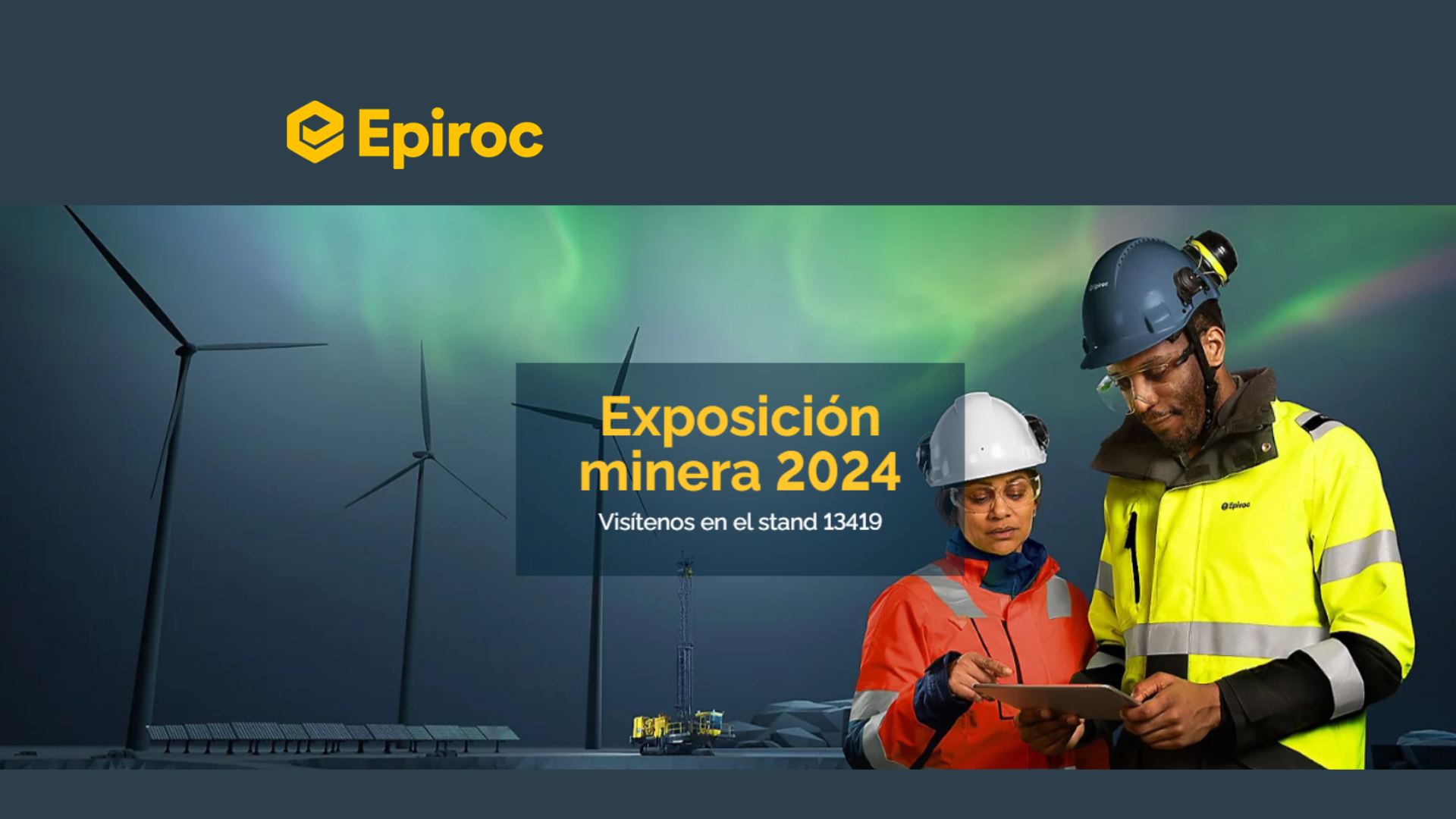 Cero Carbono Epiroc en MINExpo International 2024