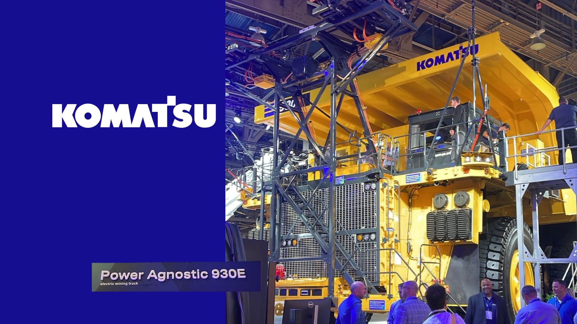 Komatsu launches its first Power Agnostic series truck: the 930E