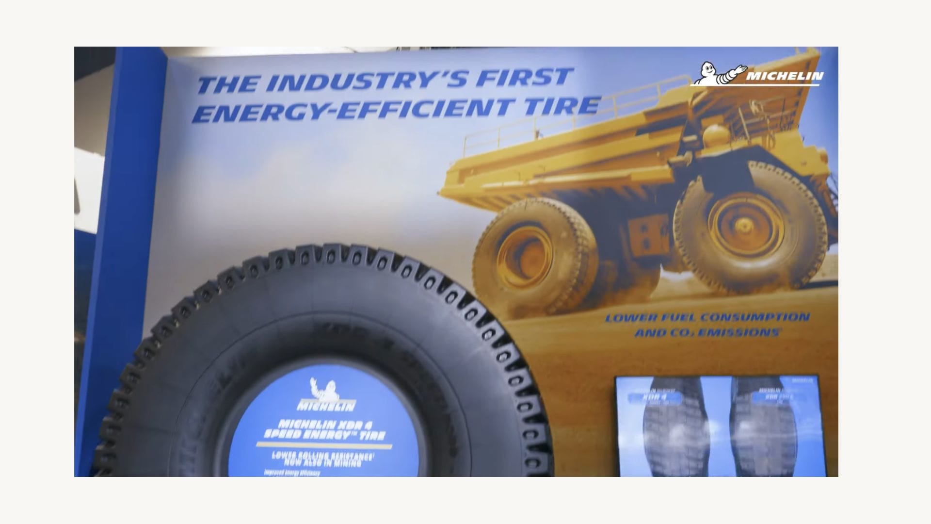 Michelin presenta el neumático energéticamente eficiente XDR 4 SPEED ENERGY™ en MINExpo 2024