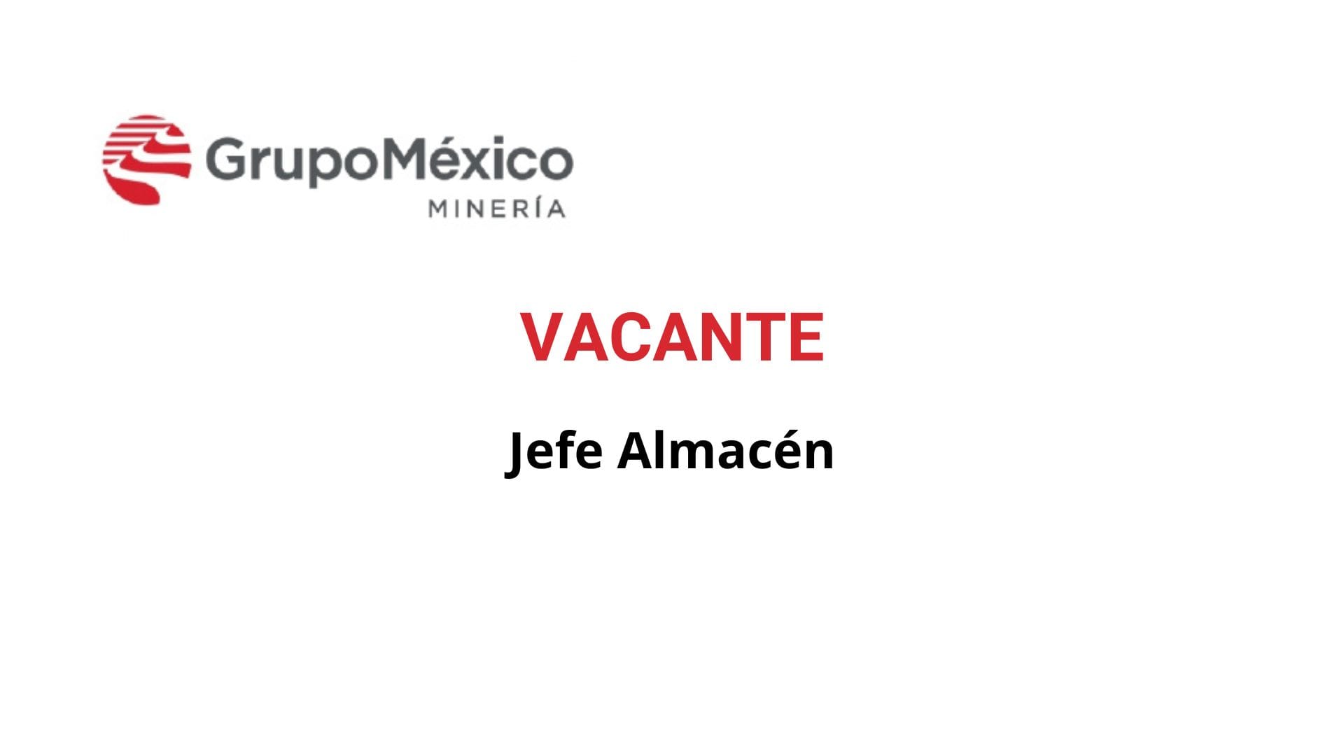 Oportunidad Laboral Grupo México