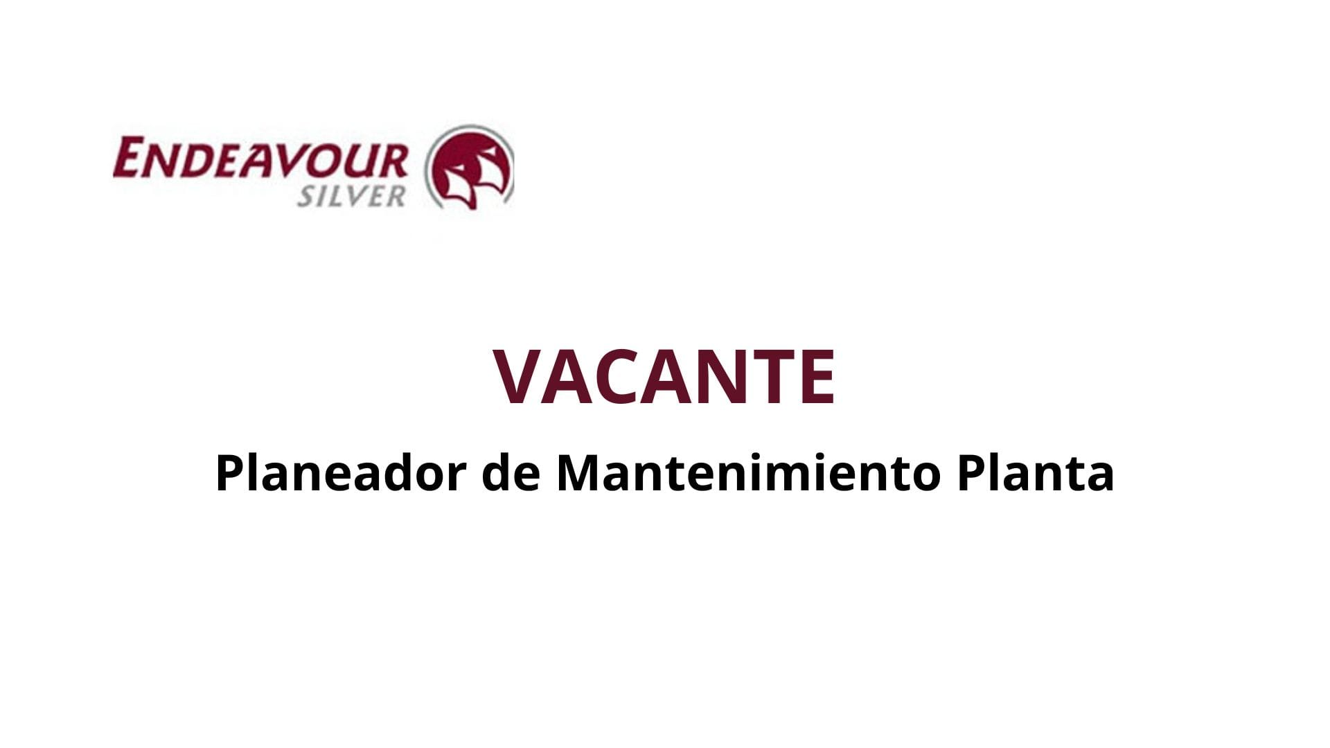 Oportunidad Laboral Endeavour Silver