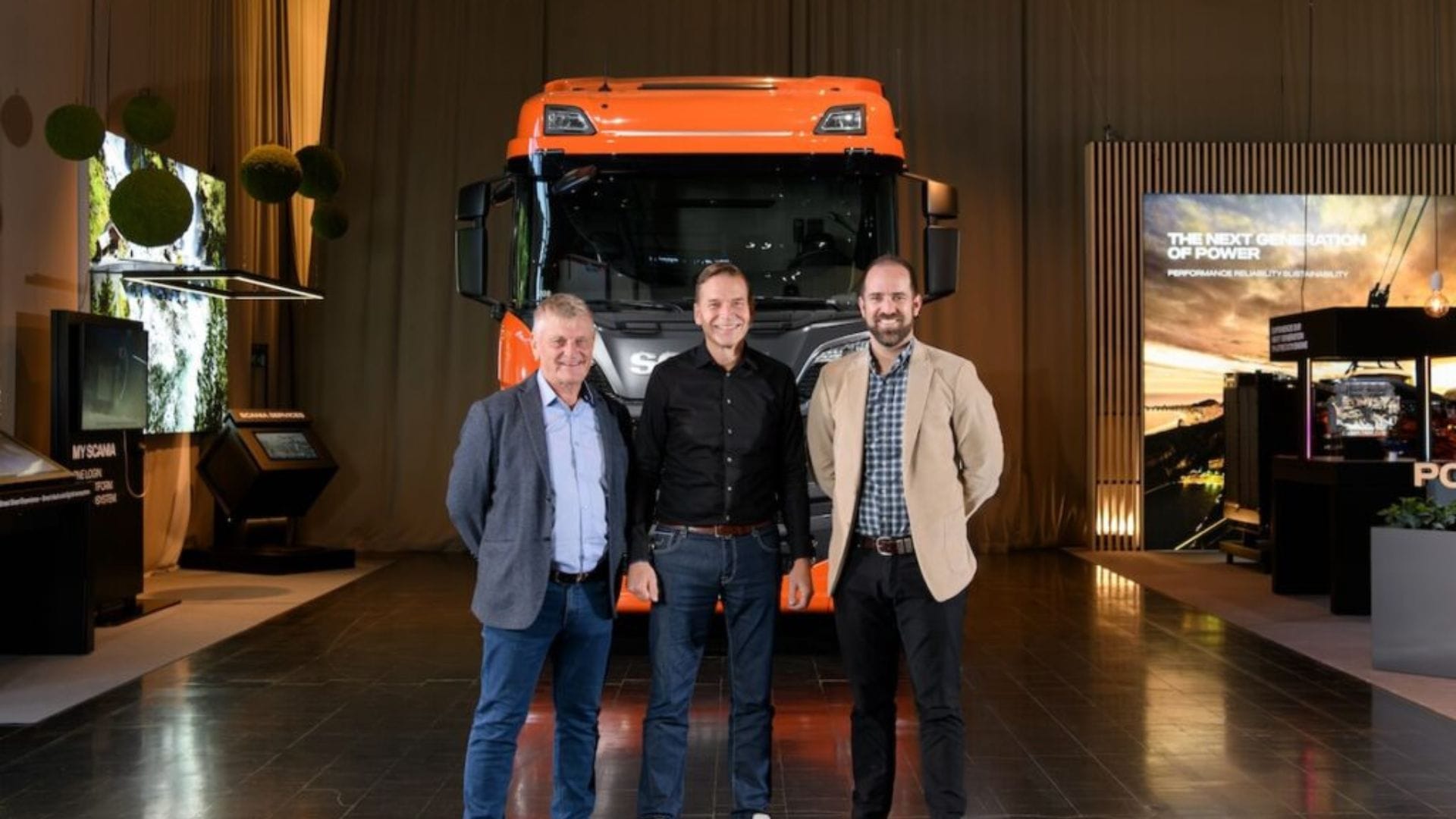 Scania introduces world's first autonomous fleet