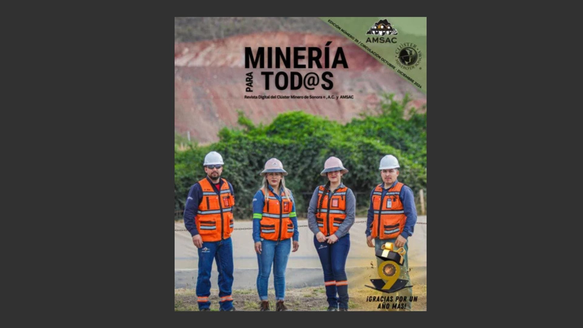 Revista Minería para Tod@s edición 39ª Clúster Minero de Sonora