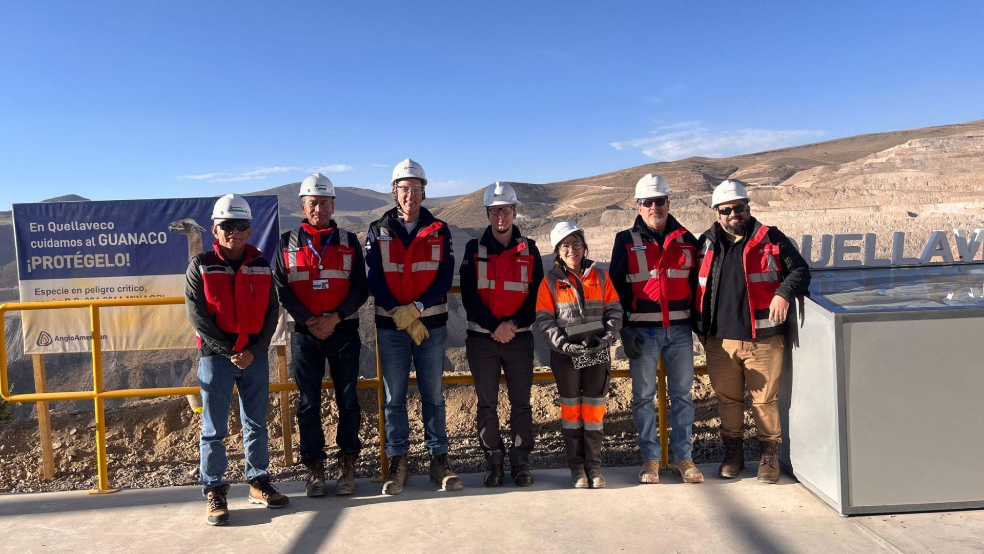 Visita del Embajador Británico al Proyecto Quellaveco de Anglo American