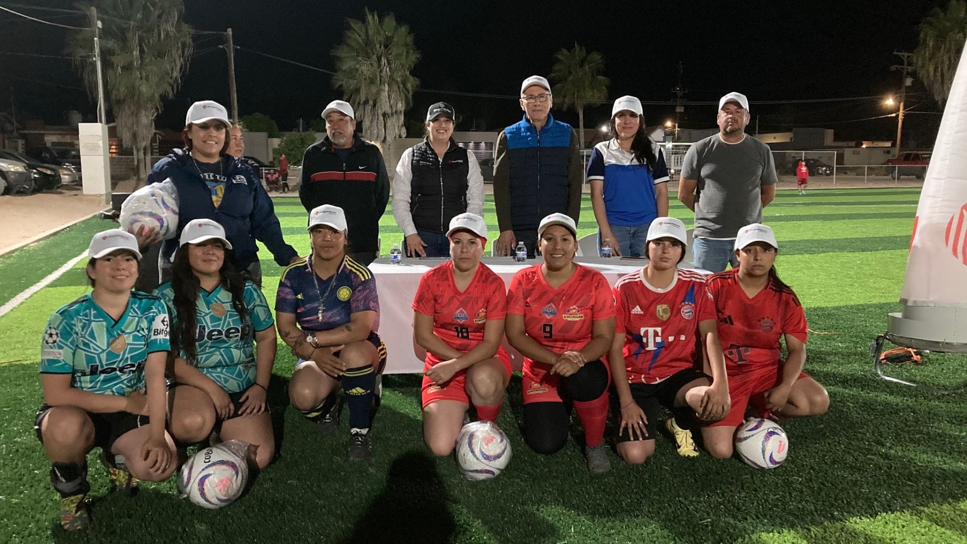 Inicia el Torneo de Futbol Femenil “El Arco” en Mulegé