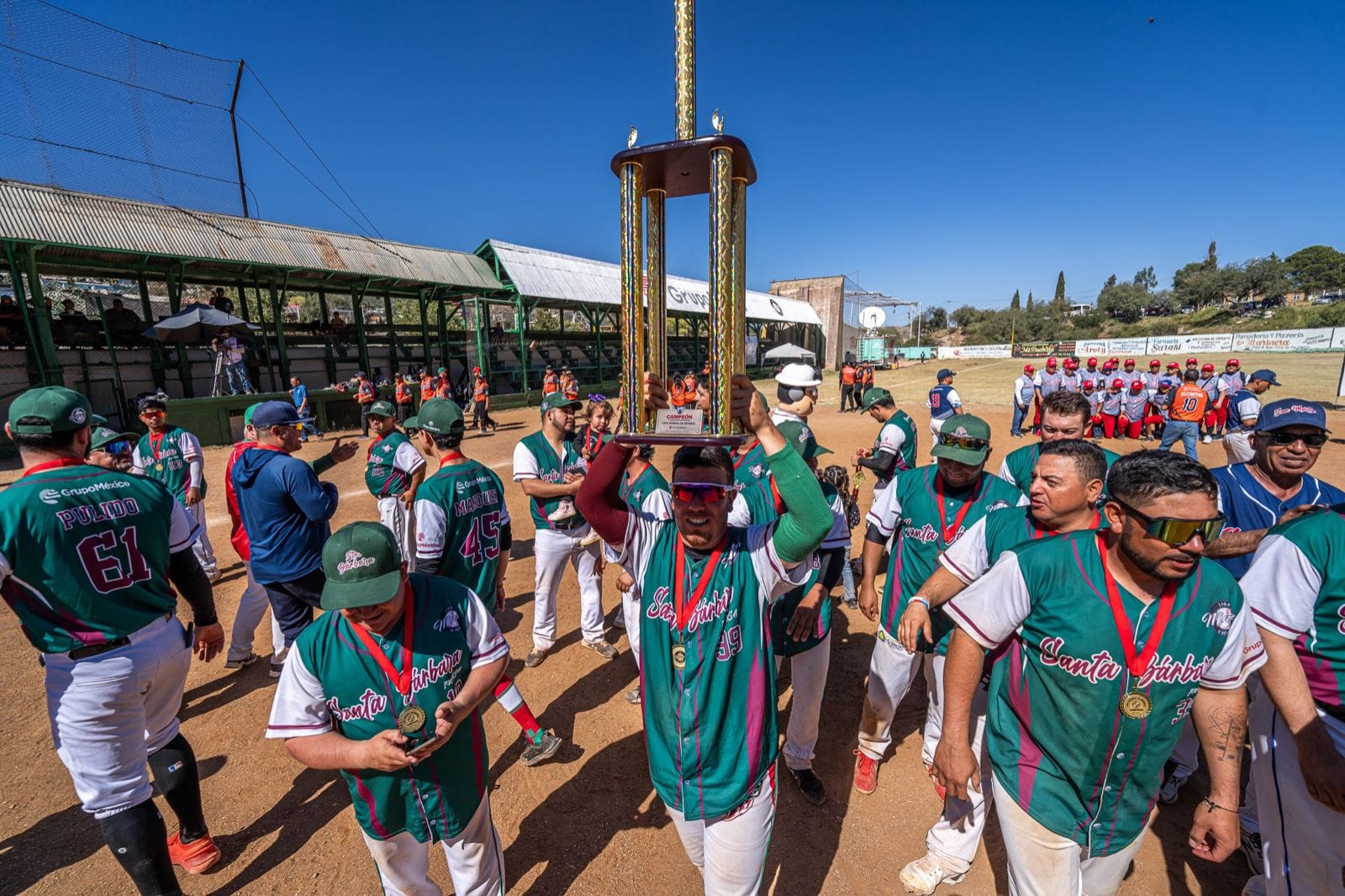 Santa Bárbara logra en casa el campeonato nacional de la Liga Minera de Grupo México