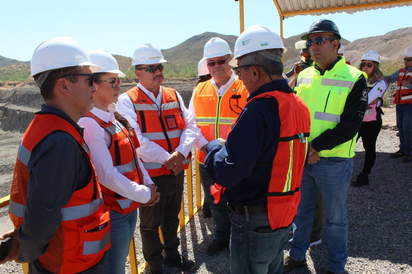 Visitan Mina La Colorada sector minero y presidenta de la Comisión de Minería