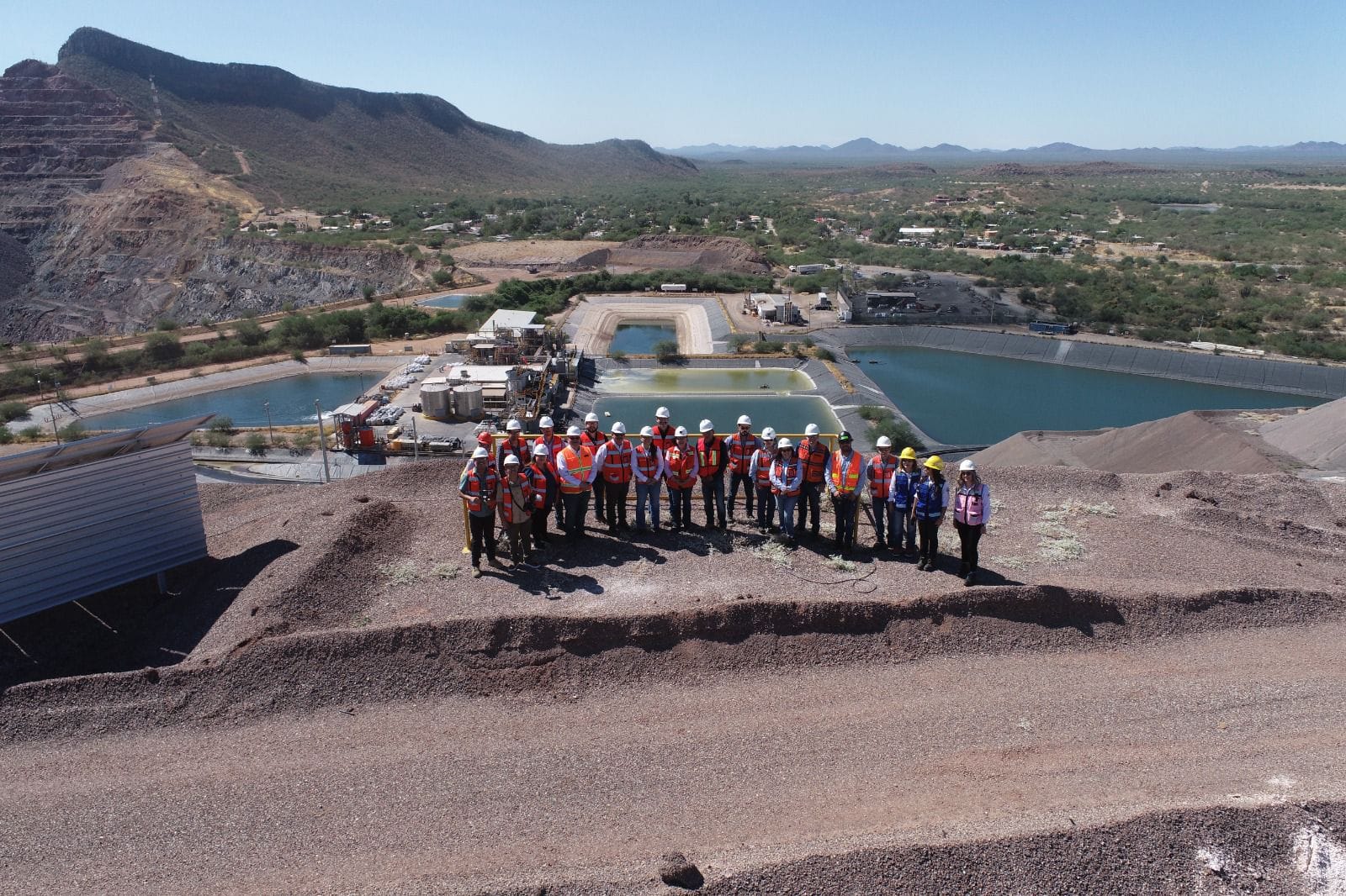 Visitan Mina La Colorada sector minero y presidenta de la Comisión de Minería