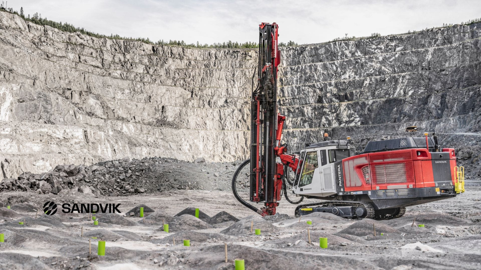 Sandvik presentó su modelo de perforación Pantera DP 1510i en MINExpo