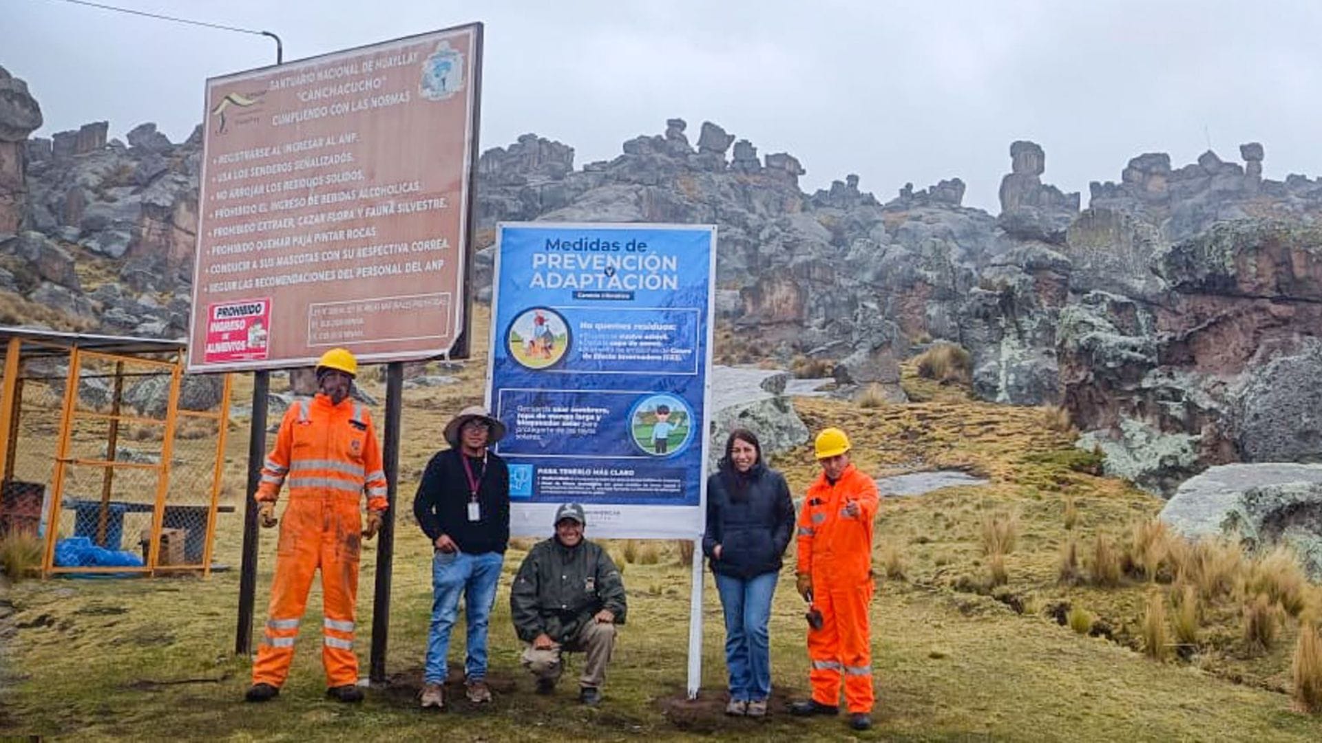 Pan American Silver y SERNANP se Alían para Proteger el Santuario Nacional de Huayllay