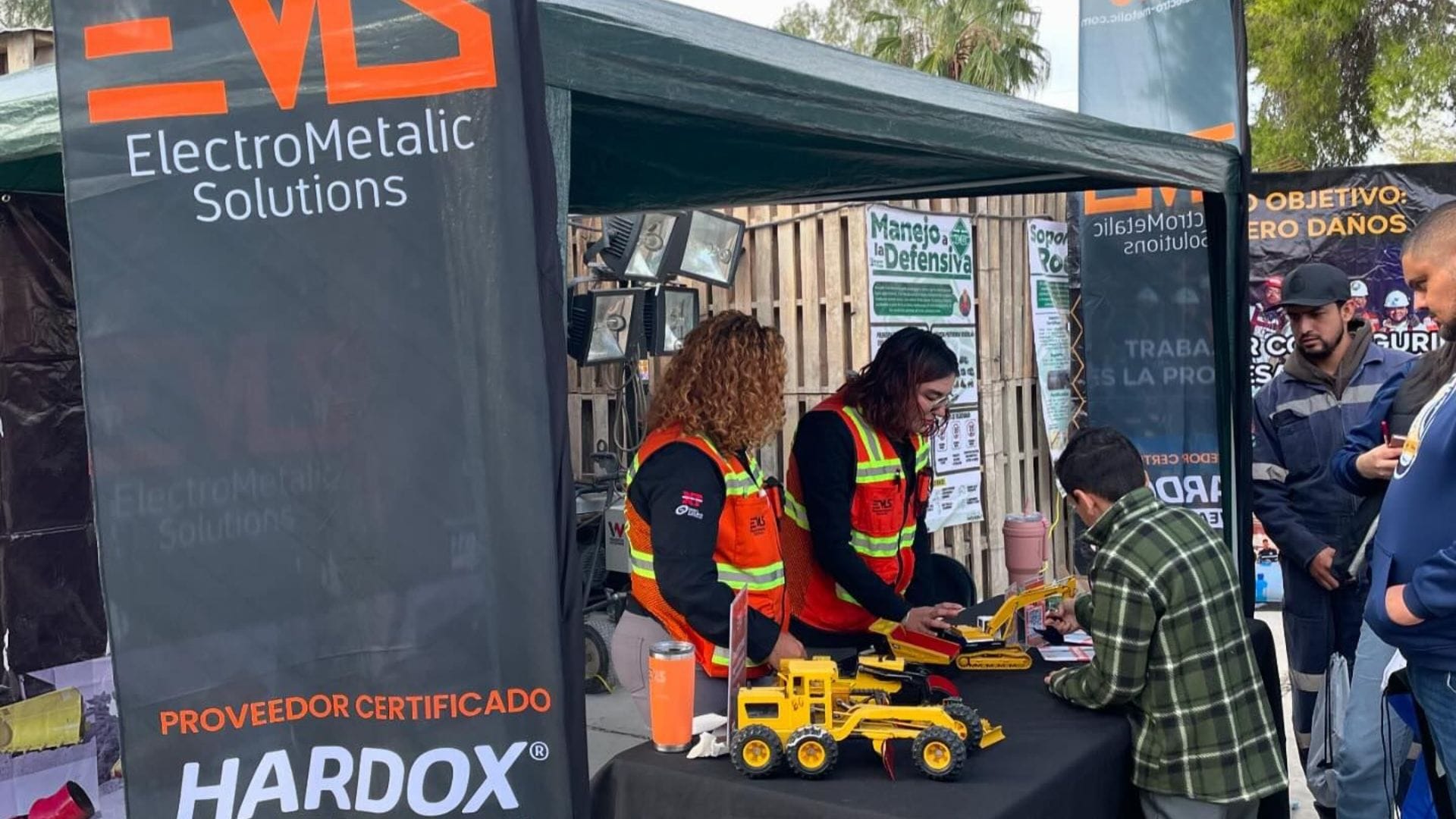 Electro Metalic Solutions participa en la 4ta Feria de Seguridad de Mina Santa Elena