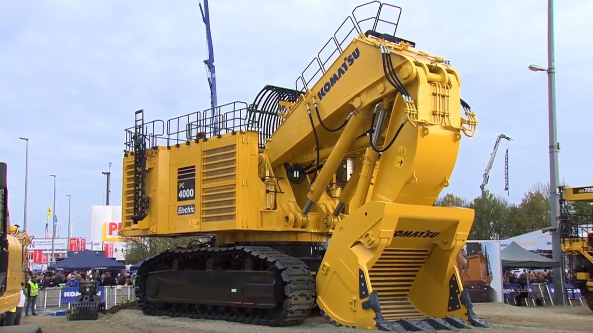 Komatsu PC4000-11E  componentes robustos durabilidad y fiabilidad excepcionales