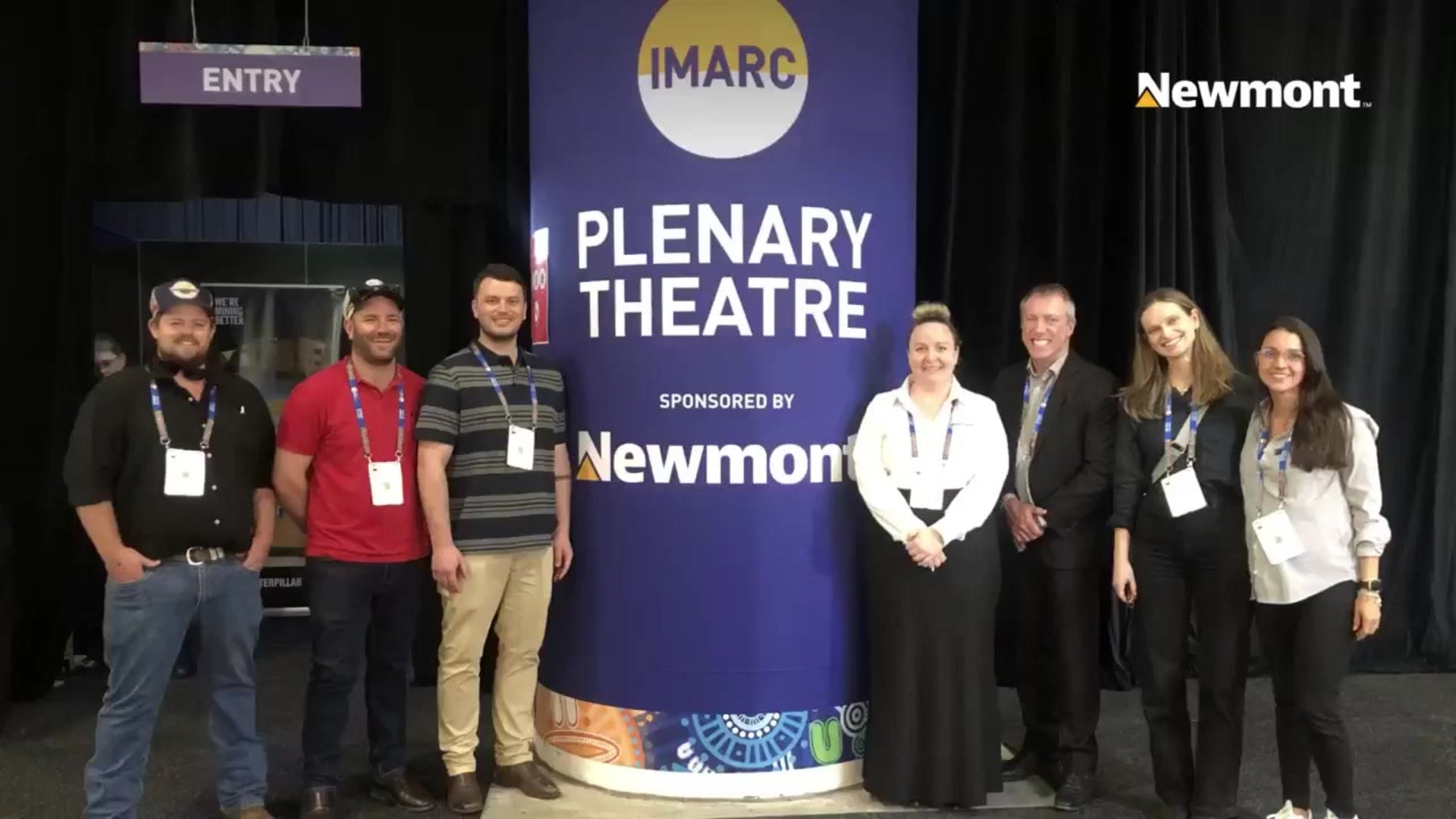 Newmont Australia participa en el IMARC y fomenta la próxima generación de talento en minería.