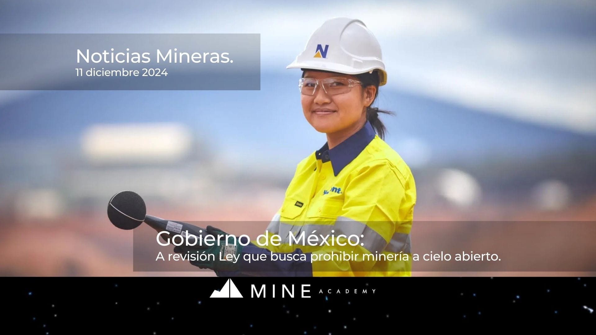 Noticias mineras 11 diciembre 2024, presentadas por SilverCrest, las Chispas en Sello WiM