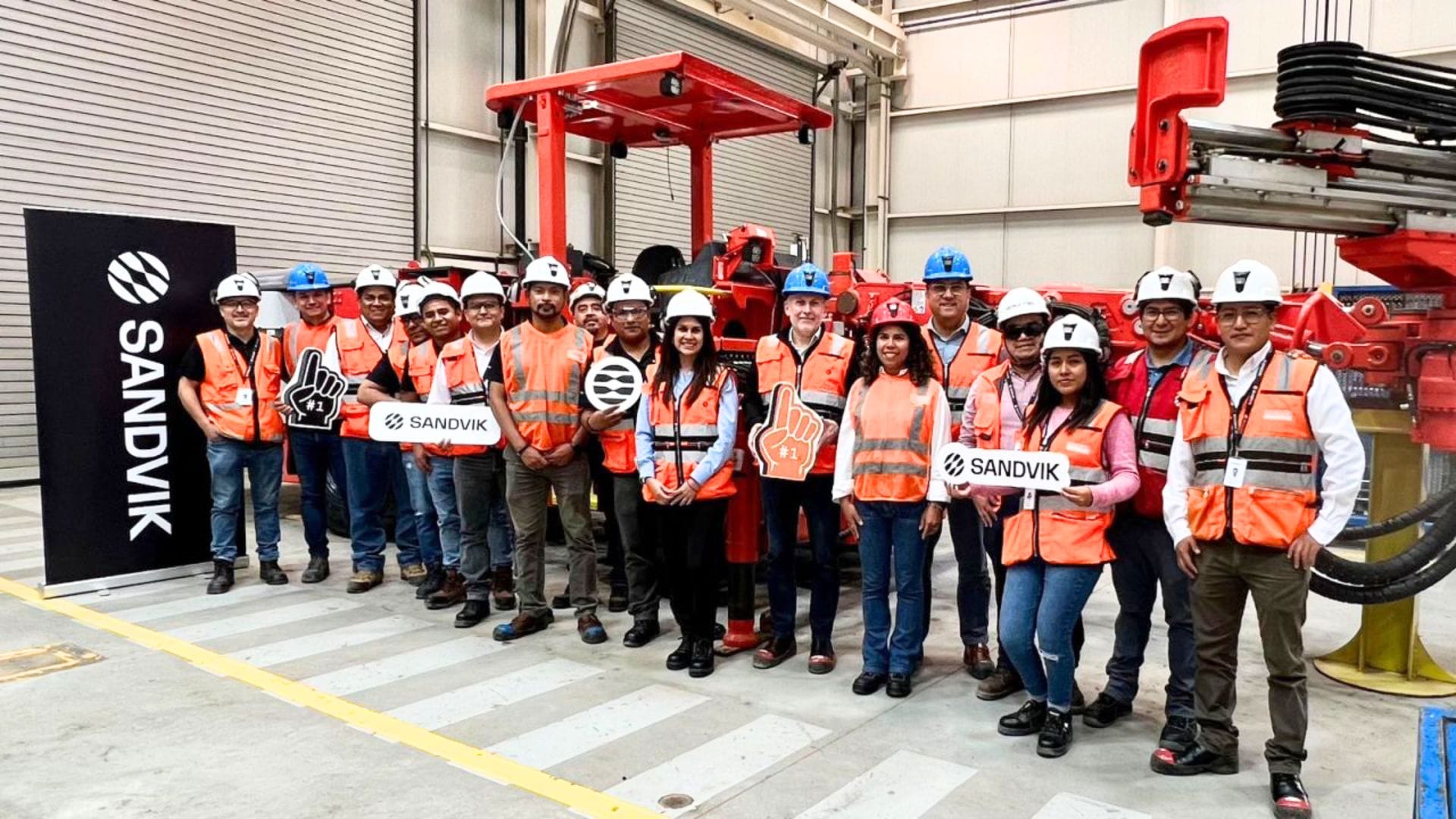 Sandvik fortalece su presencia en Perú con visita estratégica