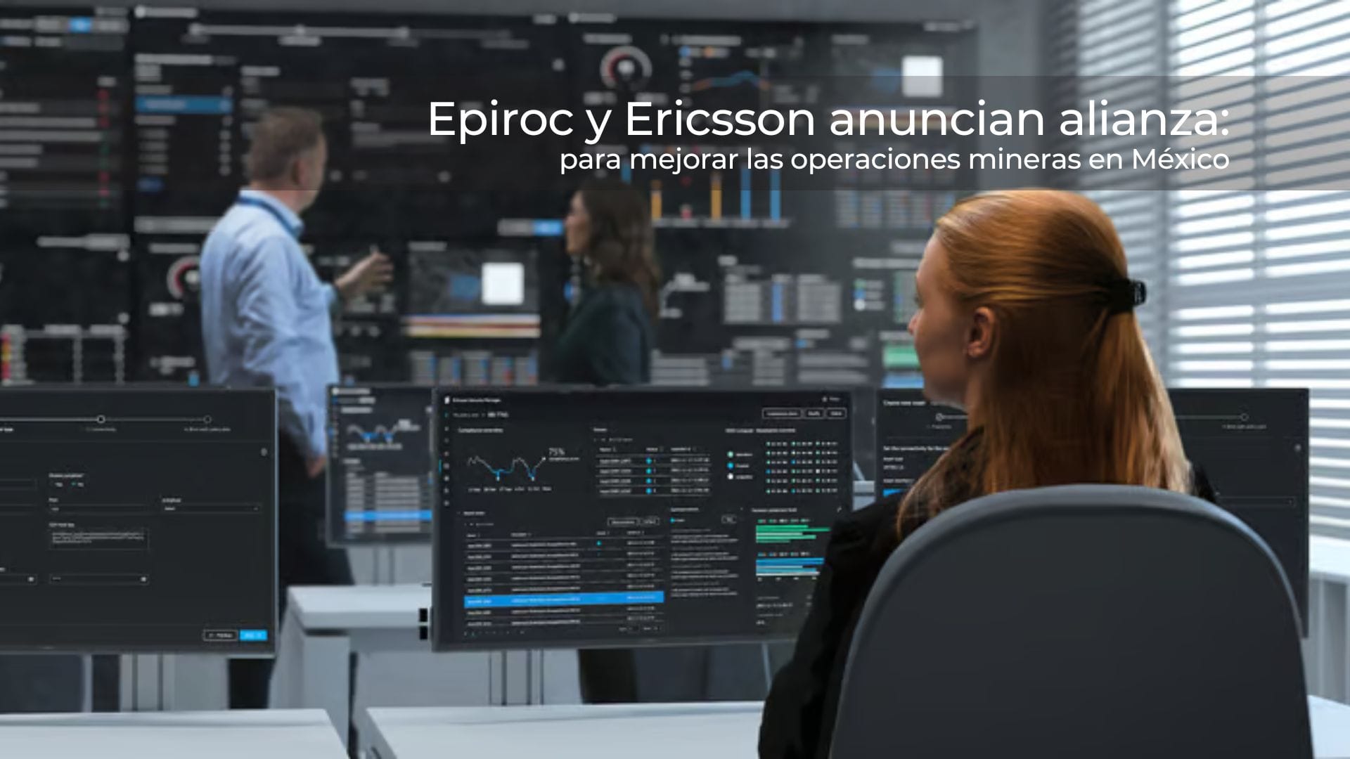 Epiroc y Ericsson presentan acuerdo para mejorar las operaciones mineras en México