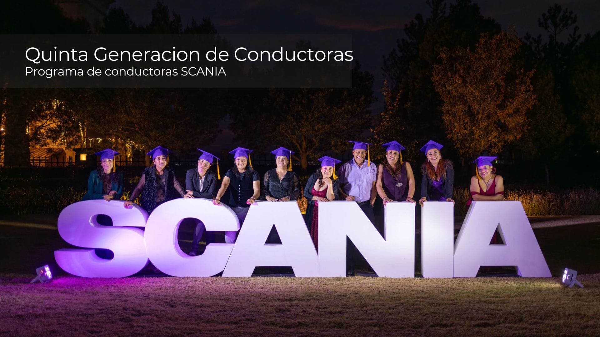 Scania celebra la graduación de la quinta generación del programa Conductoras Scania