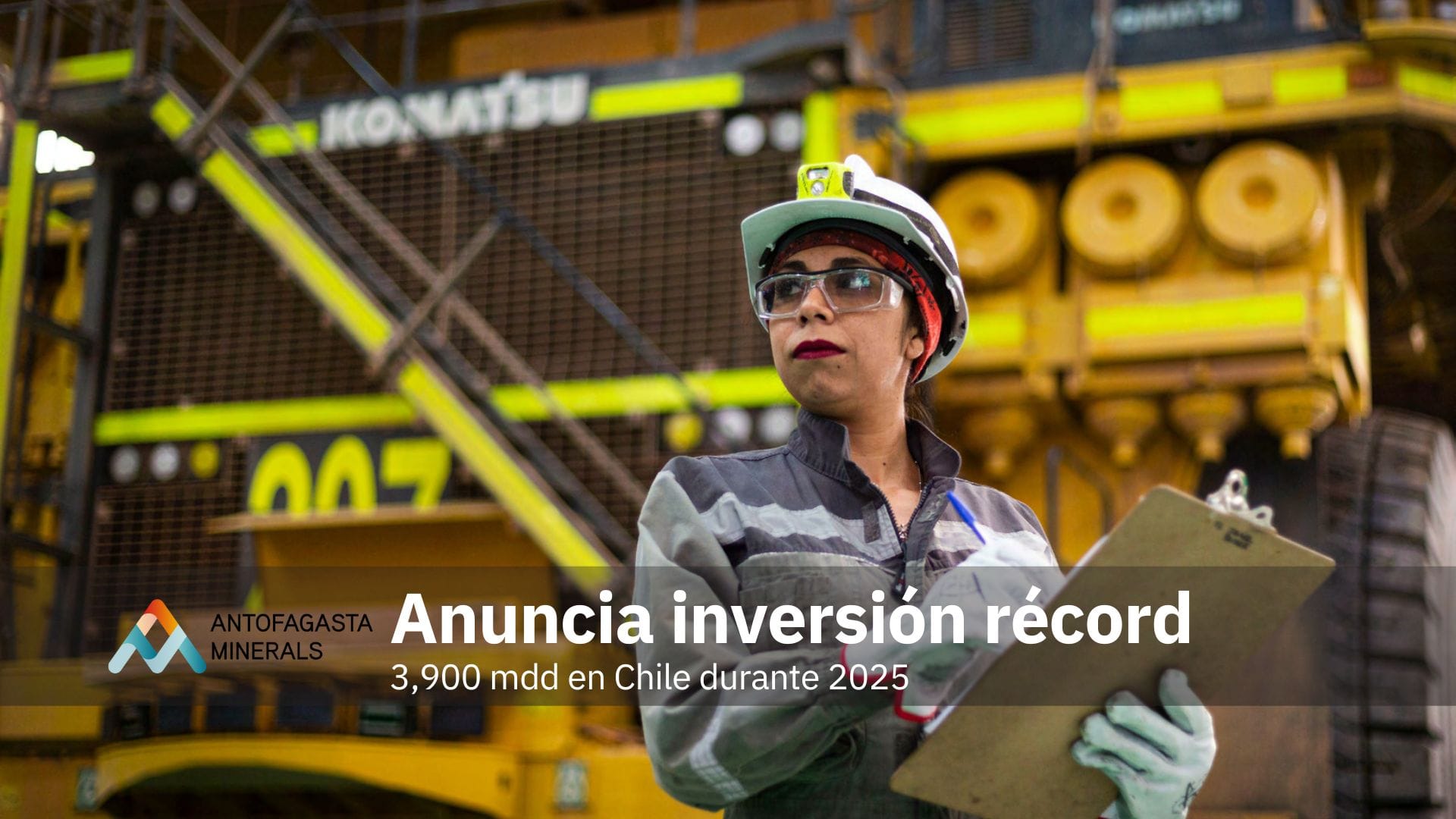 Antofagasta Minerals anuncia inversión récord y avances estratégicos para 2025