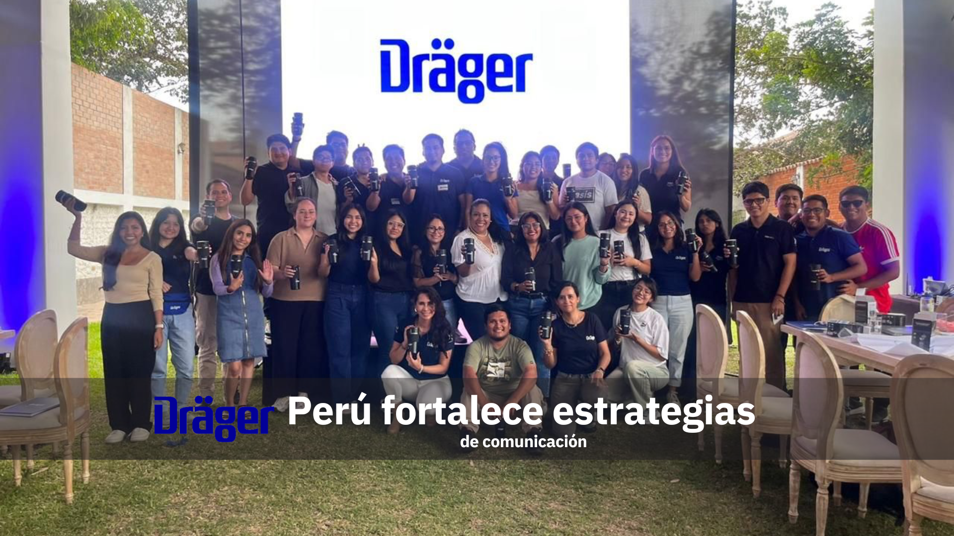 Dräger Perú fortalece estrategias de comunicación con sus equipos de Medicina y Seguridad