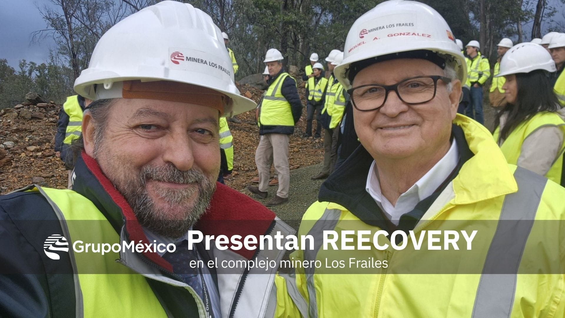 Presentan el proyecto REECOVERY en el complejo minero Los Frailes