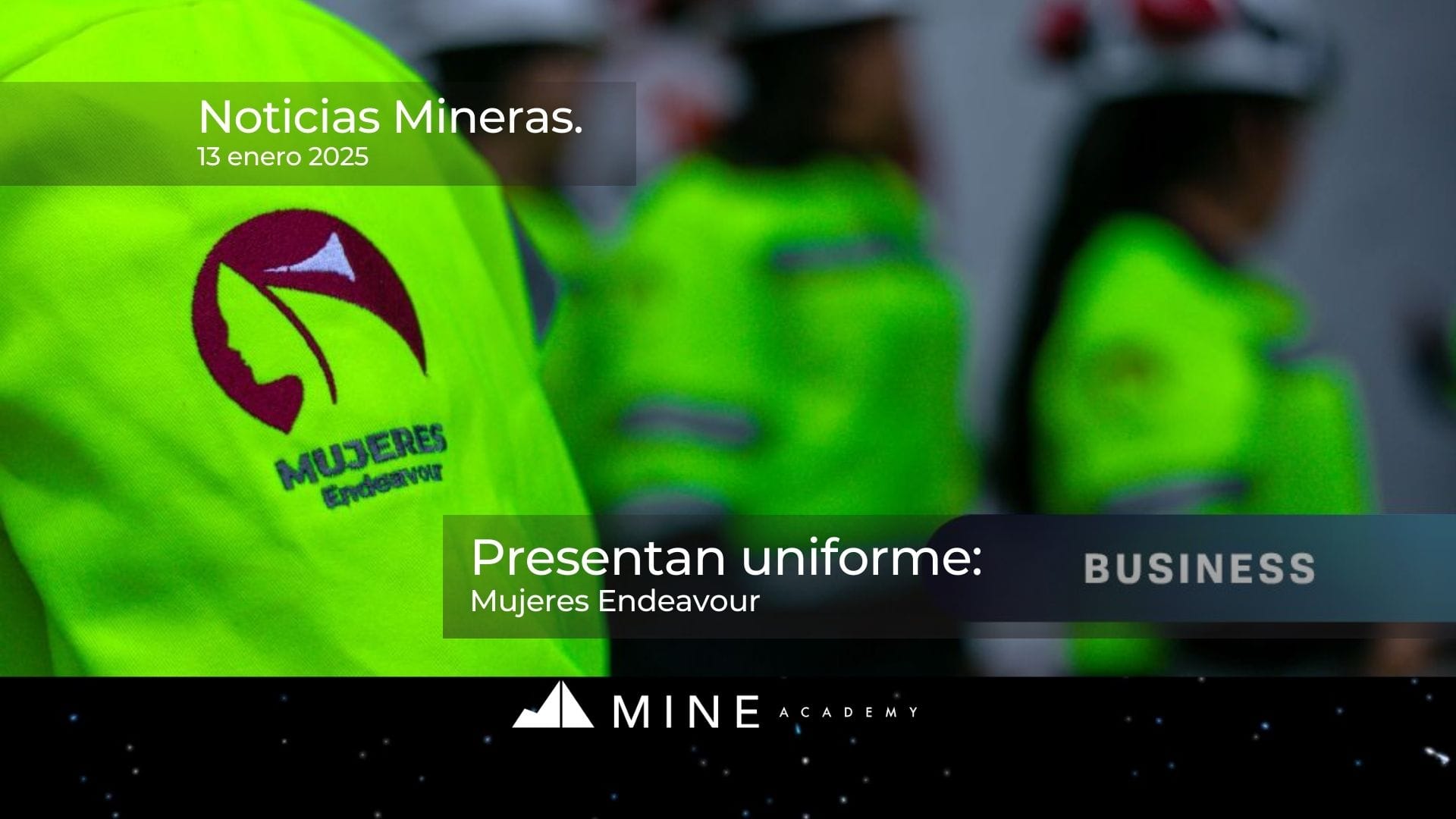 Noticias mineras 13 de enero, presentadas por Epiroc