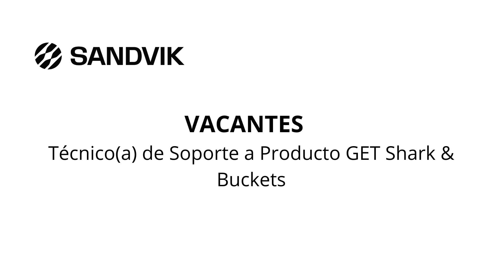 Oportunidad Laboral Sandvik