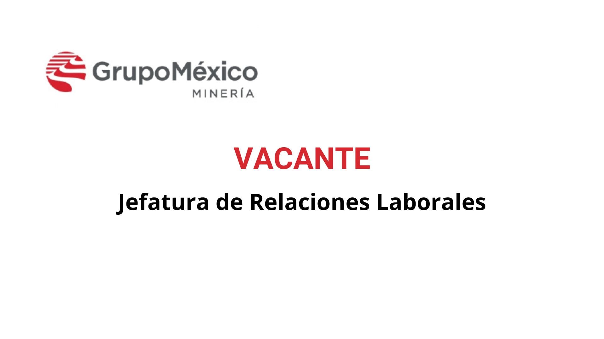 Oportunidad Laboral Grupo México