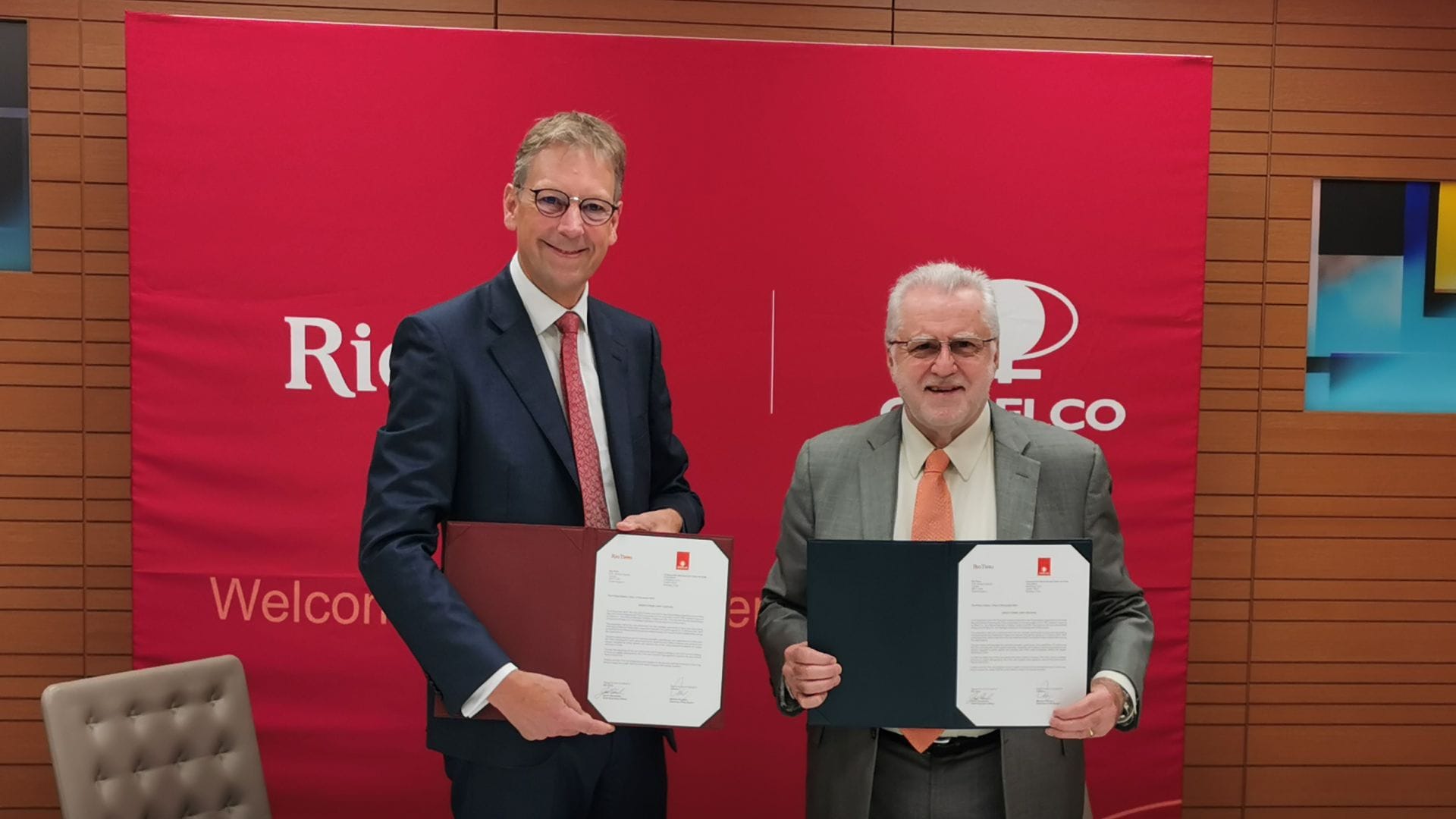 Codelco y Rio Tinto se unen para desarrollar el proyecto de cobre Agua de la Falda en Chile