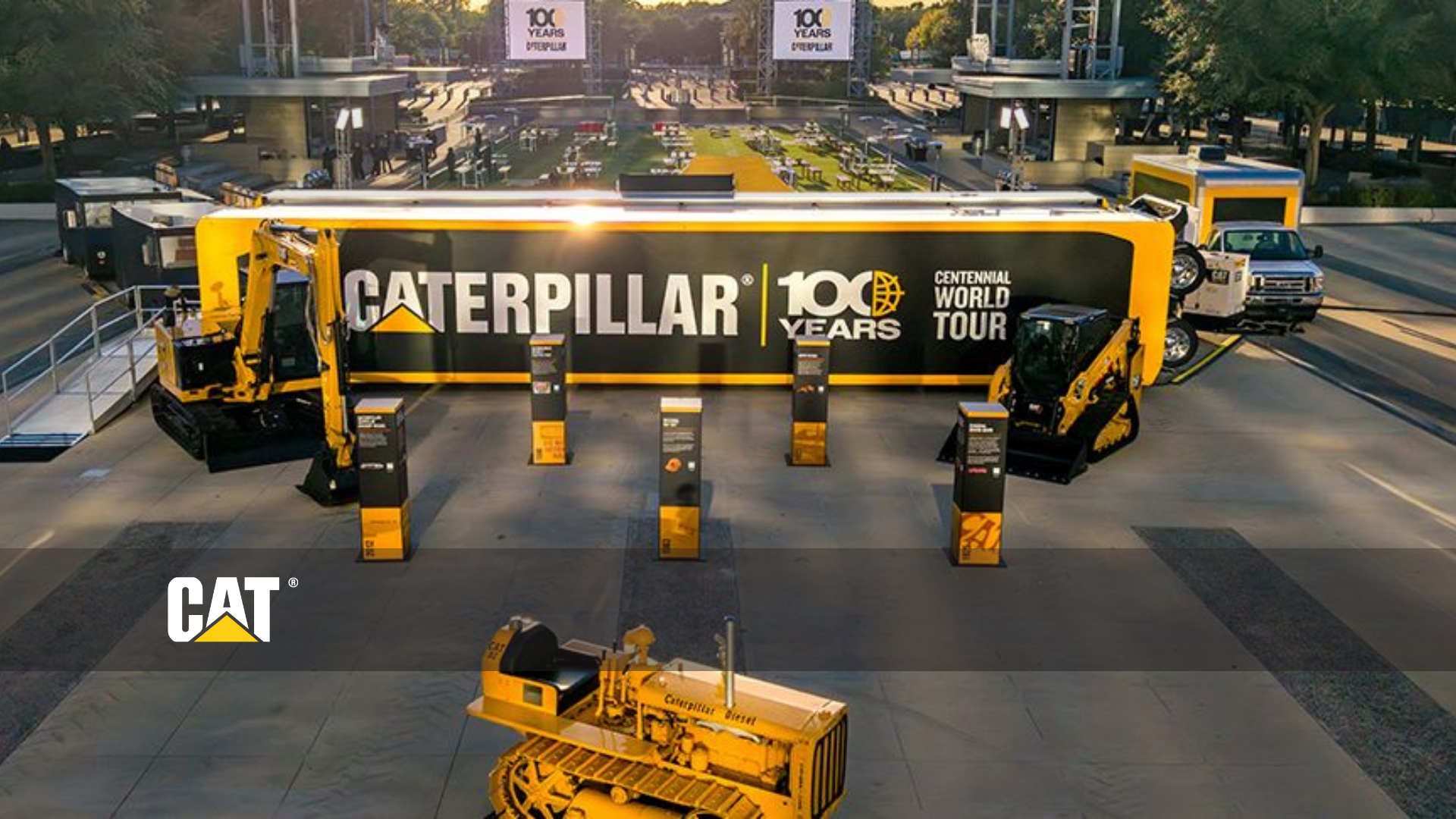 Caterpillar celebra su centenario con eventos y lanzamientos especiales