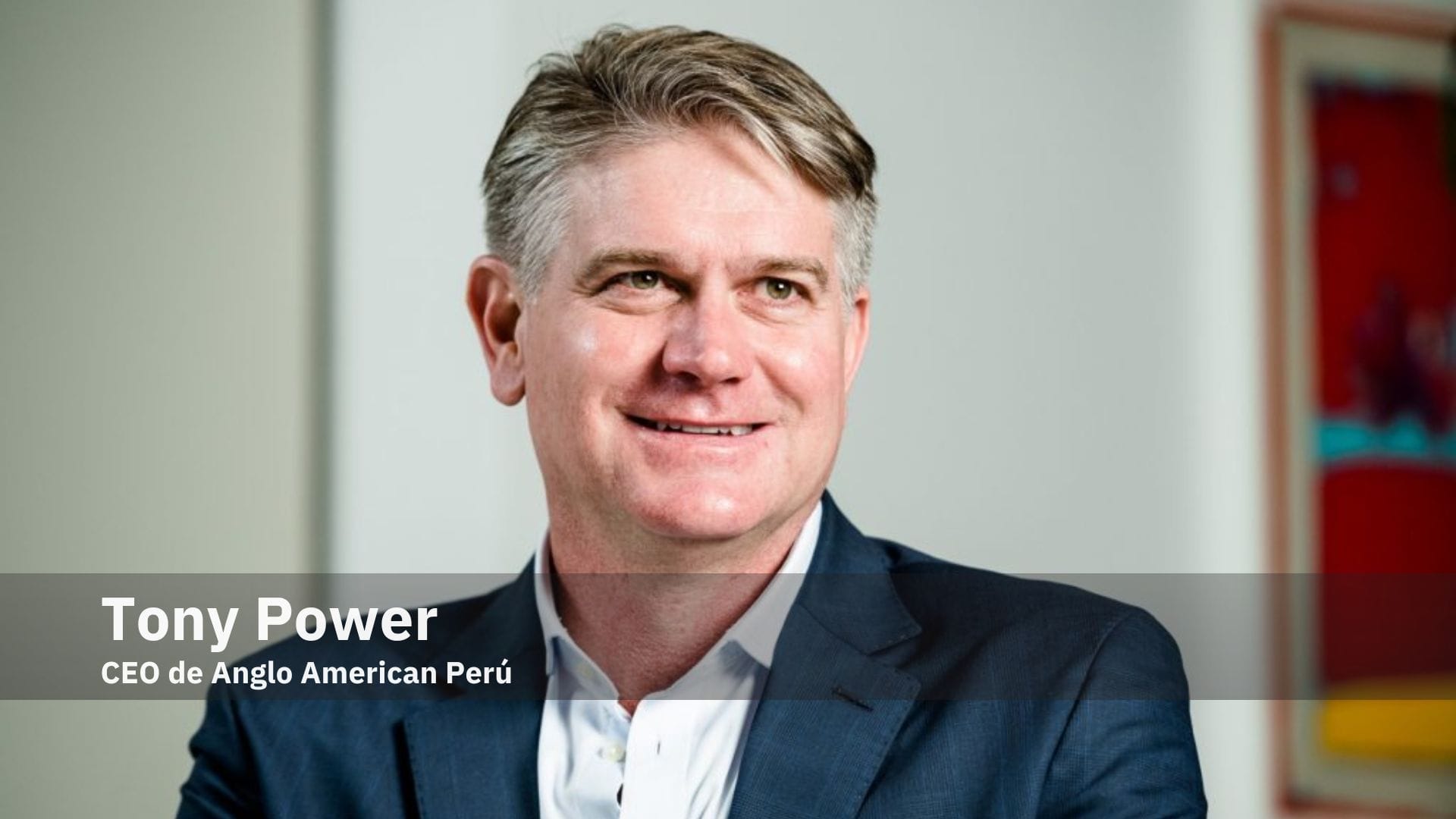 Tony Power, nuevo CEO de Anglo American en Perú