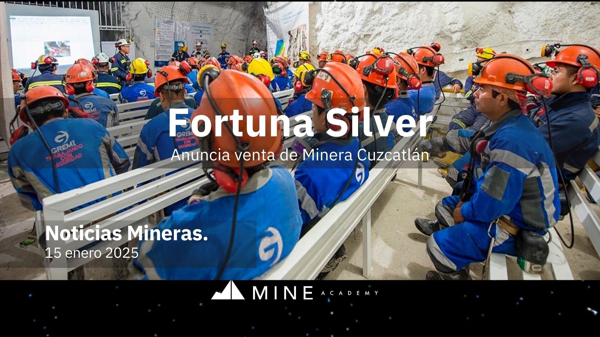 Noticias mineras 15 de enero, presentadas por Epiroc.