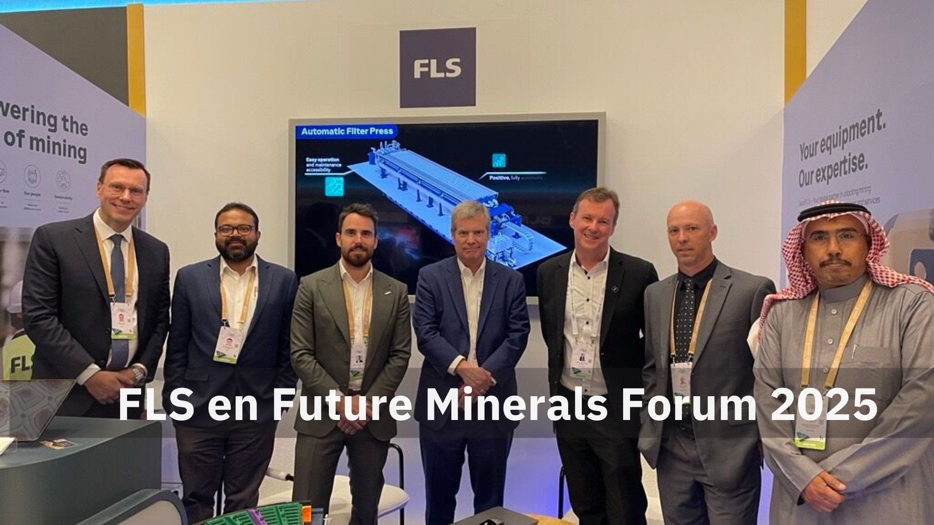 FLS impulsa la sostenibilidad en el Future Minerals Forum 2025