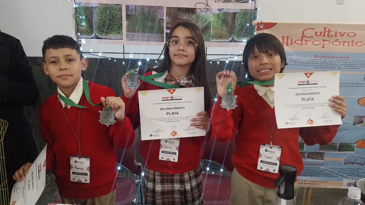 Estudiantes del CEC Esqueda, de Grupo México, logran medalla de plata en INFOMATRIX Sonora