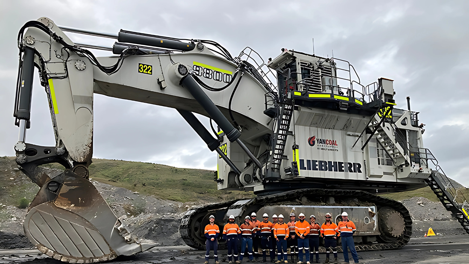 Liebherr-Australia completa la primera repotenciación de las excavadoras R 9800 para Yancoal