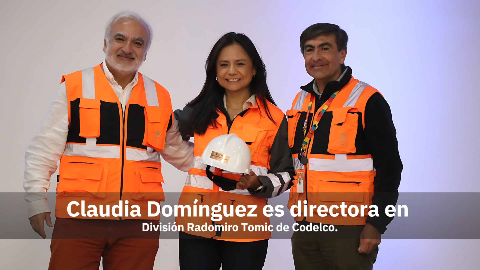 Claudia Domínguez asume el liderazgo de la División Radomiro Tomic en Codelco