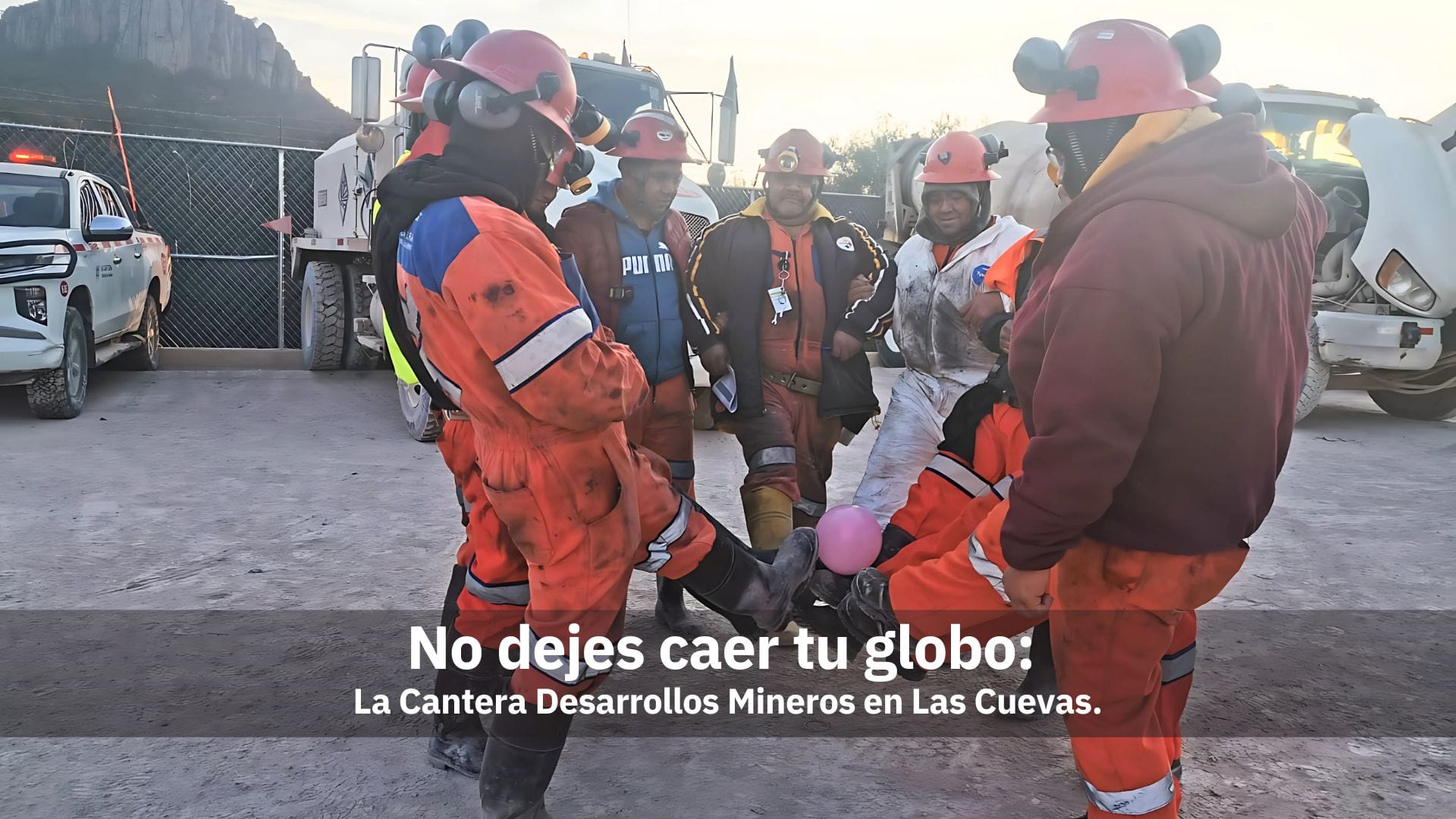 No dejes caer tu globo: La Cantera en las Cuevas.