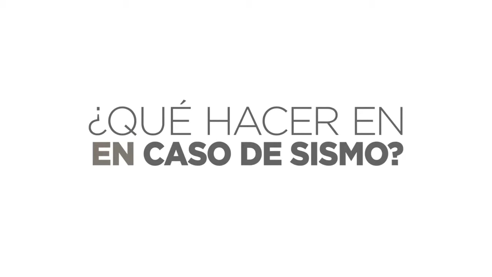 ¿Qué Hacer en Caso de un Sismo en una Mina?