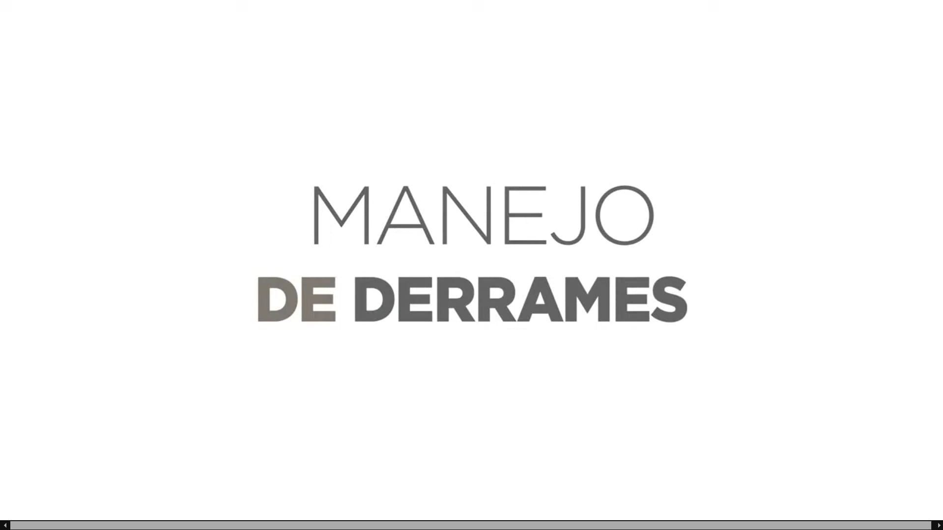 Manejo de Derrames en Minería.