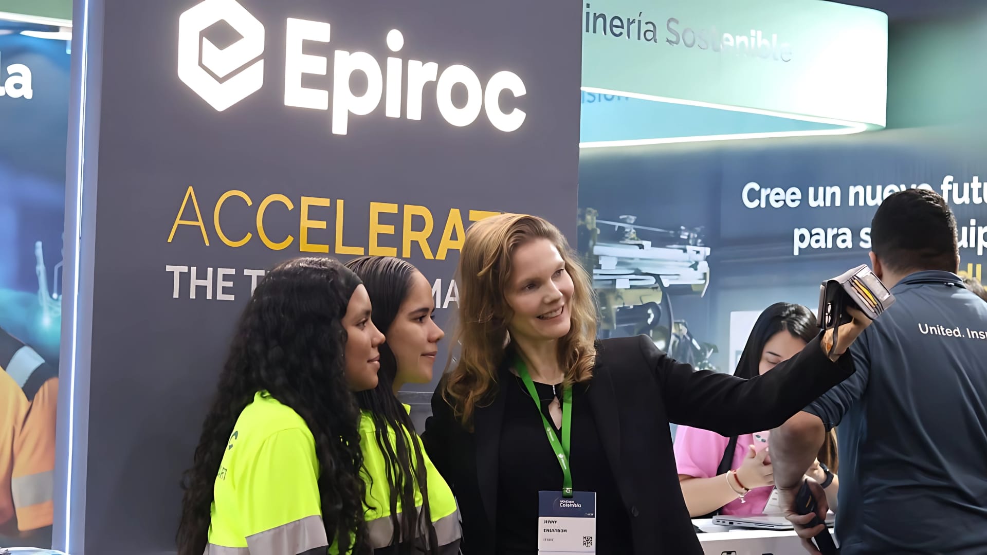 Epiroc presenta sus soluciones digitales en Minexpo 2025 Colombia.