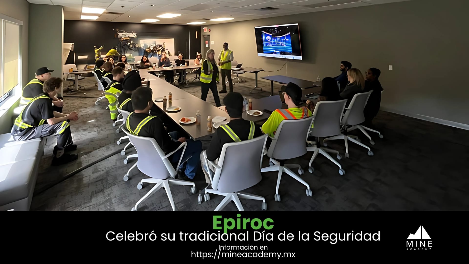 Epiroc celebró su tradicional "Día de la Seguridad"
