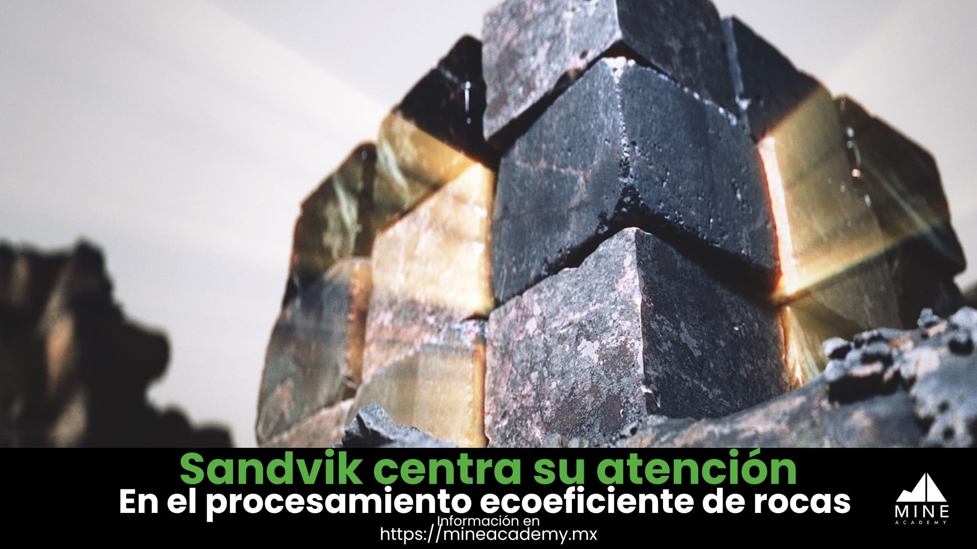 Sandvik centra su atención en el procesamiento ecoeficiente de rocas