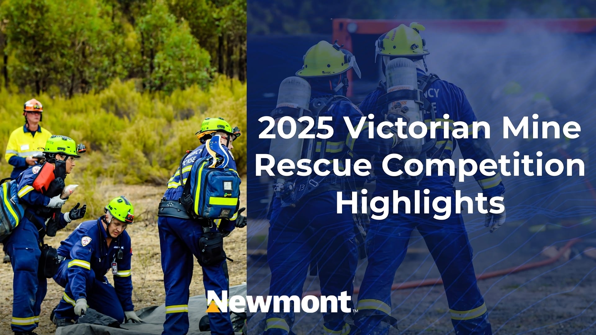 Newmont Cadia destaca en competencia de rescate minero en Australia