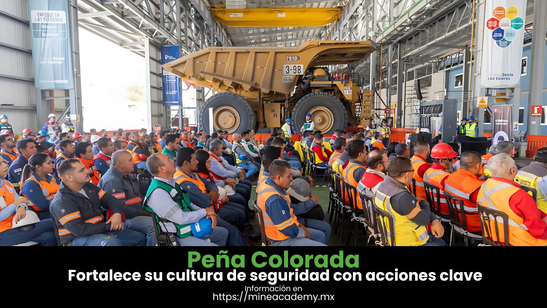 Peña Colorada fortalece su cultura de seguridad con acciones clave para alcanzar el “Cero Accidentes”