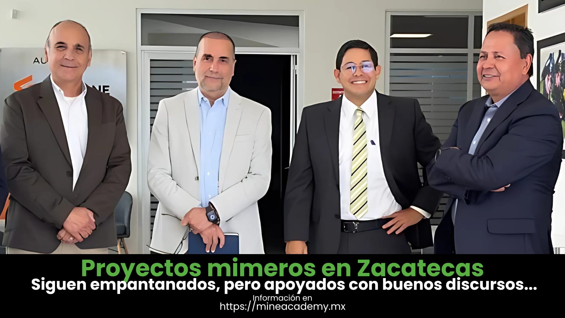 En Zacatecas los proyectos Mineros están estacados, buenos discursos, resultados pobres.